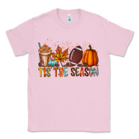 Bubblegum Pink tis the season Classic Tee - RacoonDesign