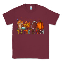 Burgundy tis the season Classic Tee - RacoonDesign