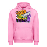 Fuchsia Pink creep it real Urban Hoodie - BarkalooDesign