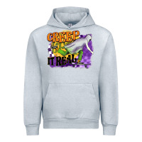 Heather Grey creep it real Urban Hoodie - BarkalooDesign