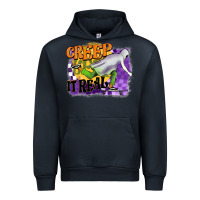 Navy creep it real Urban Hoodie - BarkalooDesign