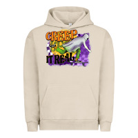 Pigment French Oak creep it real Urban Hoodie - BarkalooDesign