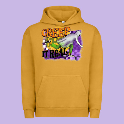 Creep It Real Urban Hoodie Designed By Barkaloodesign
