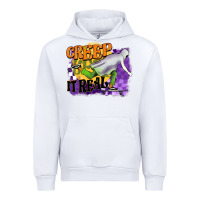 White creep it real Urban Hoodie - BarkalooDesign