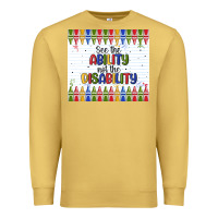 Antique Gold see the ability not the disability Premium Sweatshirt - MaliasSmallBusiness