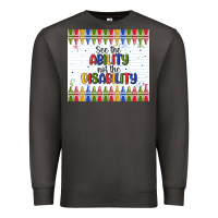 Smoke see the ability not the disability Premium Sweatshirt - MaliasSmallBusiness