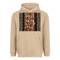 Mushroom ho ho ho western christmas Heavyweight Hoodie - Jasminsmagicworld