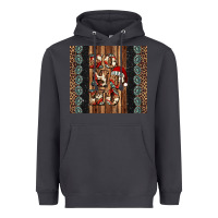 Smoke ho ho ho western christmas Heavyweight Hoodie - Jasminsmagicworld