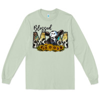 Matcha blessed Long Sleeve Tee - CowhideDigitalArt