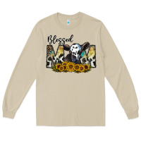 Mushroom blessed Long Sleeve Tee - CowhideDigitalArt
