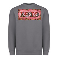 Storm Xoxo cowhide and leopard Heavyweight Sweatshirt - RanaPortraitStore