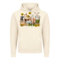 Vintage Artic coffee cups goats Vintage Hoodie - texasbilliewilder