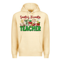 Pina Colada santa's favorite teacher Premium Hoodie - MaliasSmallBusiness