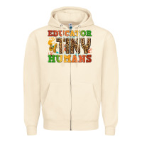 Sandshell educator of tiny humans Zipper Hoodie - BundleAndBundleShop