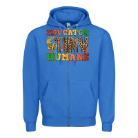 True Royal educator of tiny humans Zipper Hoodie - BundleAndBundleShop