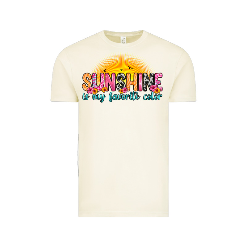 Sunshine Is My Favorite Color Vintage Tee by Zillion Design Studio | Teevron