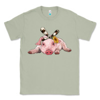 Matcha baby pig with cowhide ribbon Classic Tee - RanaPortraitStore