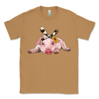 Toasted Coconut baby pig with cowhide ribbon Classic Tee - RanaPortraitStore