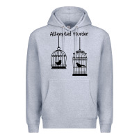 Heather Grey Attempted Murder Premium Hoodie - Bettercallsaul