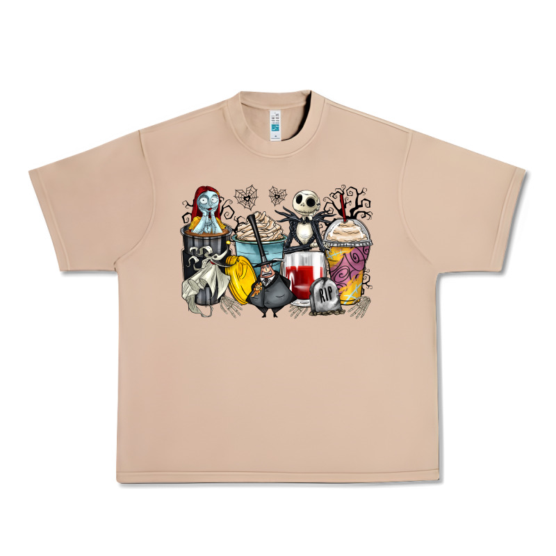 Cartoon Characters Coffee Cups Urban Heavy Tee by Zillion Design Studio | Teevron