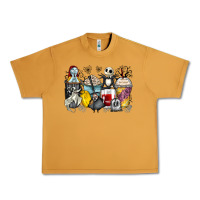 Peanut Butter cartoon characters coffee cups Urban Heavy Tee - Zillion Design Studio