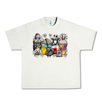 Pistachio cartoon characters coffee cups Urban Heavy Tee - Zillion Design Studio
