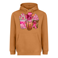 Meerkat breast cancer coffee cups Heavyweight Hoodie - NancyCooperArtShop