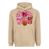Mushroom breast cancer coffee cups Heavyweight Hoodie - NancyCooperArtShop