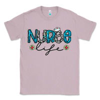 Lilac Nurse life Classic Tee - CowhideDigitalArt