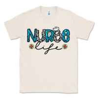 Natural Nurse life Classic Tee - CowhideDigitalArt