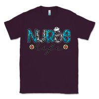 Plum Nurse life Classic Tee - CowhideDigitalArt
