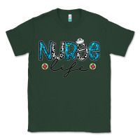 Sports Green Nurse life Classic Tee - CowhideDigitalArt