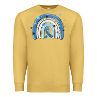 Antique Gold in april wear blue autism awareness Premium Sweatshirt - MaliasSmallBusiness