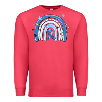 Cardinal in april wear blue autism awareness Premium Sweatshirt - MaliasSmallBusiness