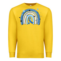 Lemon in april wear blue autism awareness Premium Sweatshirt - MaliasSmallBusiness