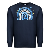 Navy in april wear blue autism awareness Premium Sweatshirt - MaliasSmallBusiness