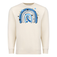 Sandshell in april wear blue autism awareness Premium Sweatshirt - MaliasSmallBusiness