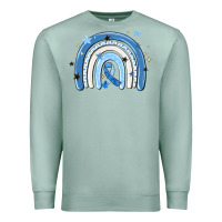 Seafoam in april wear blue autism awareness Premium Sweatshirt - MaliasSmallBusiness