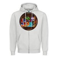 Dove Grey Dominican Republic car coaster Zipper Hoodie - AdoDesignShop