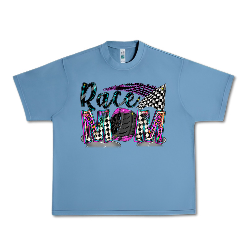 Race Mom Urban Heavy Tee by Zillion Design Studio | Teevron
