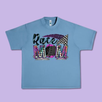 Race Mom Urban Heavy Tee Designed By Zillion Design Studio