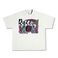 Pistachio race mom Urban Heavy Tee - Zillion Design Studio