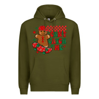 Army Green can t catch me Premium Hoodie - MaliasSmallBusiness