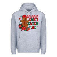 Heather Grey can t catch me Premium Hoodie - MaliasSmallBusiness