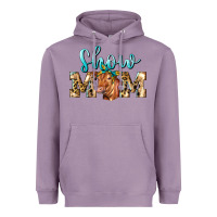 Lavender Western Show Mom Red Angus Heavyweight Hoodie - LillyAllenDesigns