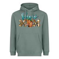 Sage Western Show Mom Red Angus Heavyweight Hoodie - LillyAllenDesigns