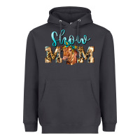 Smoke Western Show Mom Red Angus Heavyweight Hoodie - LillyAllenDesigns