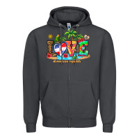 Smoke love dominican republic Zipper Hoodie - AdoDesignShop