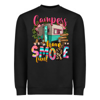 Black campers have smore fun Heavyweight Sweatshirt - RanaPortraitStore