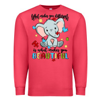 Cardinal what makes you different is what makes you beautif Premium Sweatshirt - MaliasSmallBusiness
